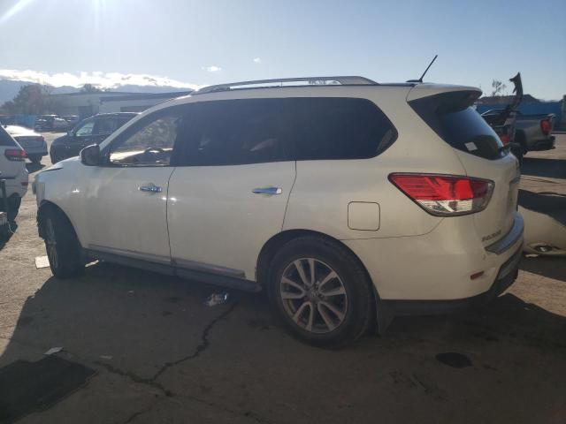 5N1AR2MN0EC723912 - 2014 NISSAN PATHFINDER S WHITE photo 2