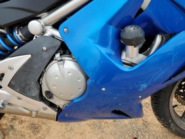 JKAEXEA197A031168 - 2007 KAWASAKI EX650 A BLUE photo 7