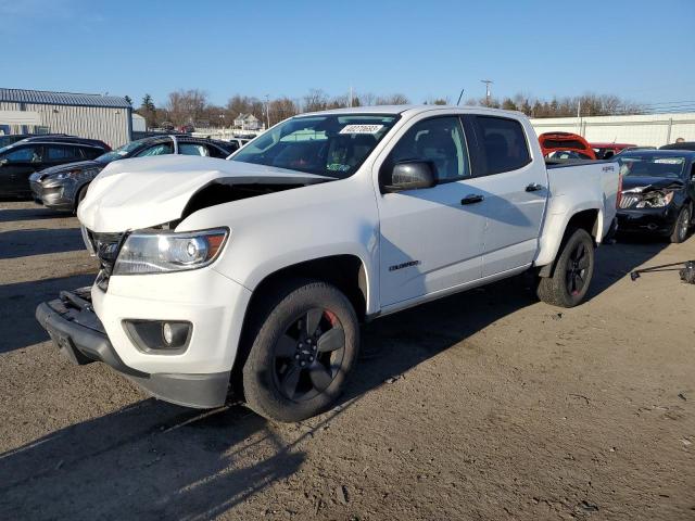 1GCGTCENXK1259863 - 2019 CHEVROLET COLORADO LT WHITE photo 1