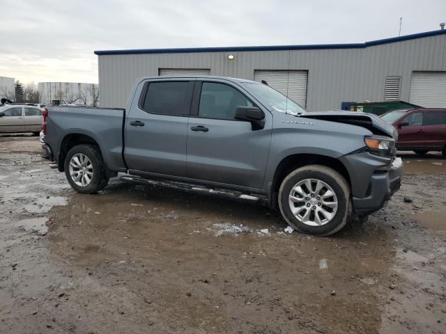 1GCPYBEH3KZ289083 - 2019 CHEVROLET SILVERADO K1500 CUSTOM GRAY photo 4