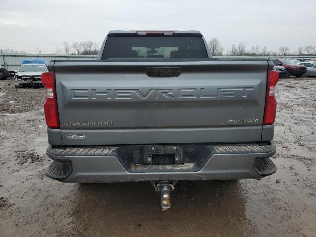 1GCPYBEH3KZ289083 - 2019 CHEVROLET SILVERADO K1500 CUSTOM GRAY photo 6