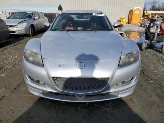 JM1FE173040112966 - 2004 MAZDA RX8 SILVER photo 5