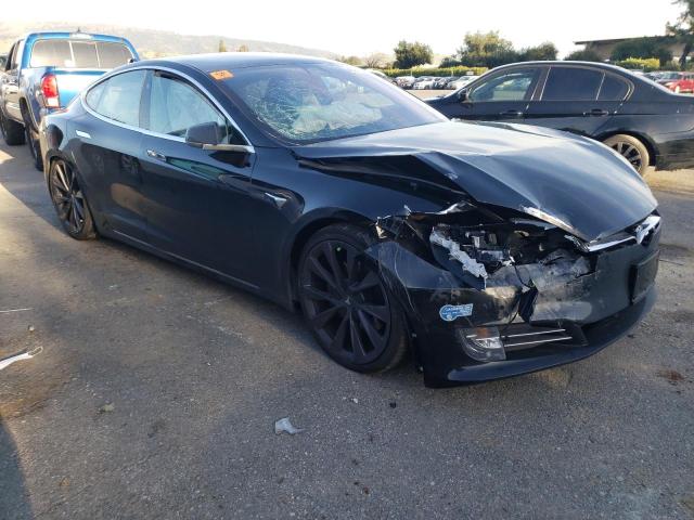 5YJSA1E22MF419058 - 2021 TESLA MODEL S Սև լուսանկար 4
