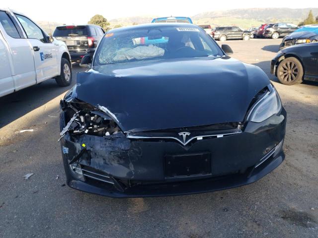 5YJSA1E22MF419058 - 2021 TESLA MODEL S Սև լուսանկար 5