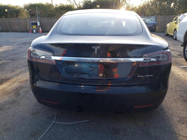 5YJSA1E22MF419058 - 2021 TESLA MODEL S Սև լուսանկար 6
