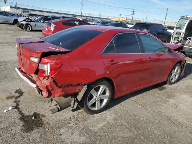 4T1BF1FK4EU798889 - 2014 TOYOTA CAMRY L RED photo 3