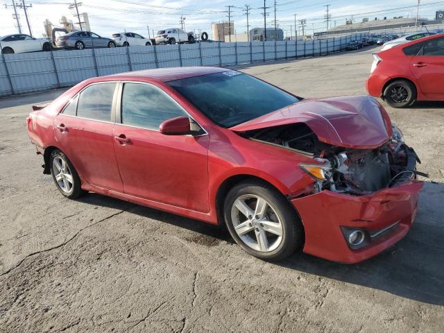 4T1BF1FK4EU798889 - 2014 TOYOTA CAMRY L RED photo 4