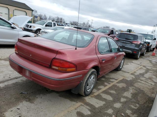 1B3EJ46X5SN599435 - 1995 DODGE STRATUS BURGUNDY photo 3