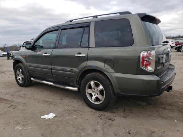 2HKYF18436H535298 - 2006 HONDA PILOT EX GREEN photo 2