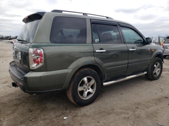 2HKYF18436H535298 - 2006 HONDA PILOT EX GREEN photo 3