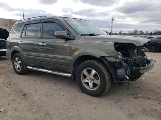 2HKYF18436H535298 - 2006 HONDA PILOT EX GREEN photo 4