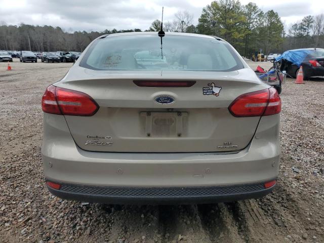 1FADP3F2XFL344956 - 2015 FORD FOCUS SE BEIGE photo 6