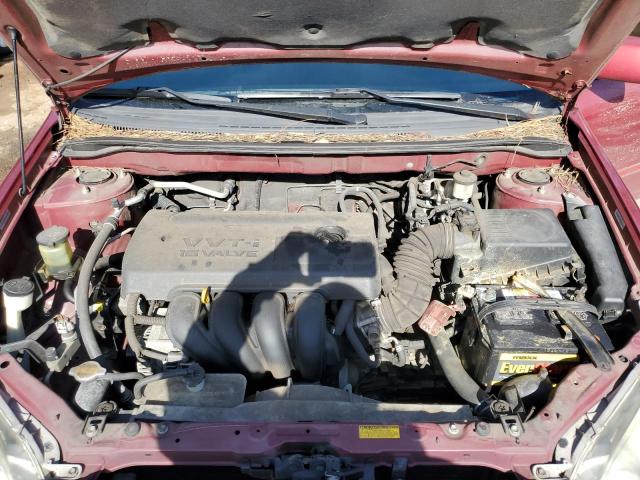 1NXBR32E37Z786481 - 2007 TOYOTA COROLLA CE RED photo 11