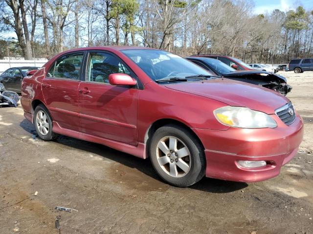 1NXBR32E37Z786481 - 2007 TOYOTA COROLLA CE RED photo 4