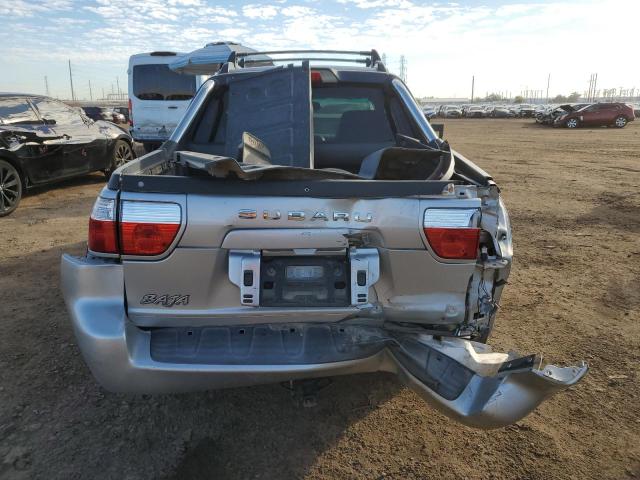 4S4BT61C237109689 - 2003 SUBARU BAJA SILVER photo 6