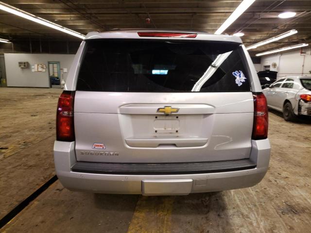 1GNSKJKC0FR729658 - 2015 CHEVROLET SUBURBAN K1500 LT SILVER photo 6