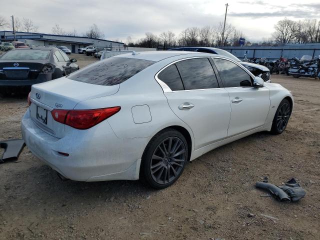 JN1EV7AR3GM345025 - 2016 INFINITI Q50 PREMIUM WHITE photo 3