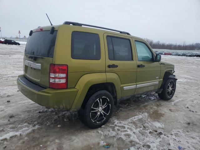 1C4PJMAKXCW182326 - 2012 JEEP LIBERTY SPORT GREEN photo 3