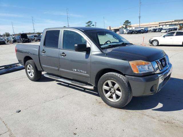 1N6BA0EK7CN309663 - 2012 NISSAN TITAN S CHARCOAL photo 4