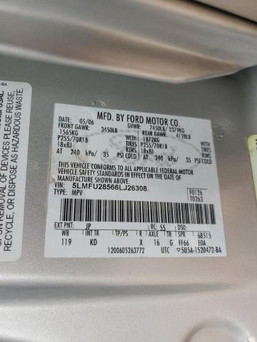 5LMFU28566LJ26308 - 2006 LINCOLN NAVIGATOR 灰色 照片 13