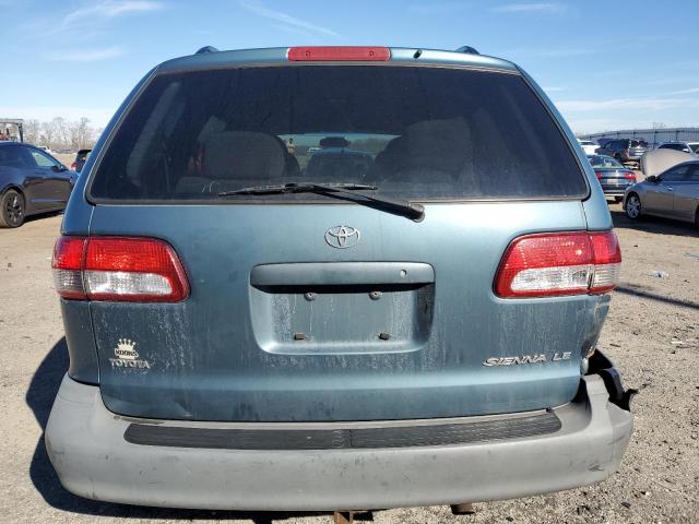 4T3ZF13C83U526765 - 2003 TOYOTA SIENNA LE BLUE photo 6