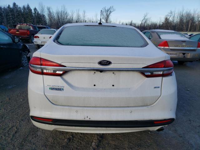 3FA6P0PU7JR148393 - 2018 FORD FUSION SE PHEV WHITE photo 6