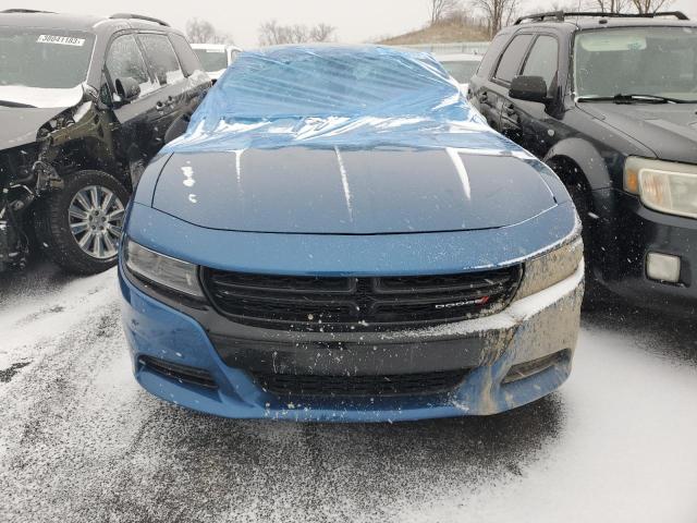 2C3CDXBG6NH162341 - 2022 DODGE CHARGER SXT BLUE photo 5