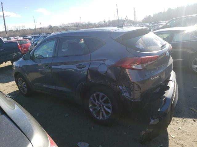 KM8J3CA42GU114207 - 2016 HYUNDAI TUCSON LIMITED GRAY photo 2