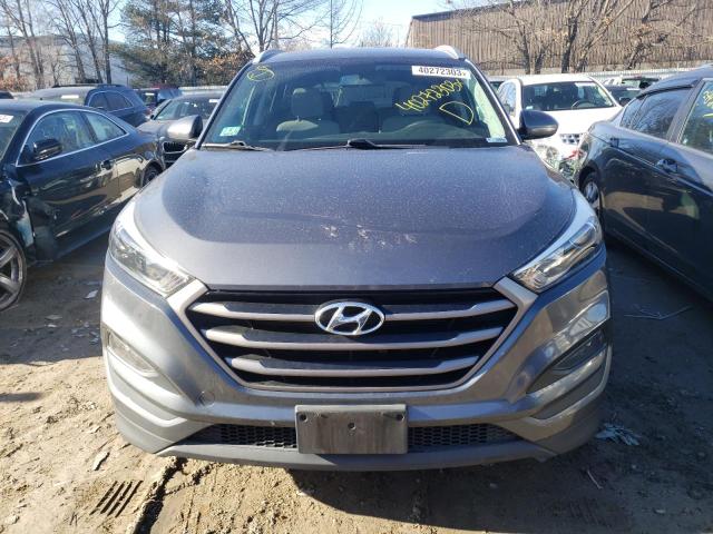 KM8J3CA42GU114207 - 2016 HYUNDAI TUCSON LIMITED GRAY photo 5