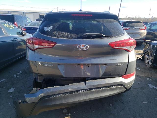 KM8J3CA42GU114207 - 2016 HYUNDAI TUCSON LIMITED GRAY photo 6