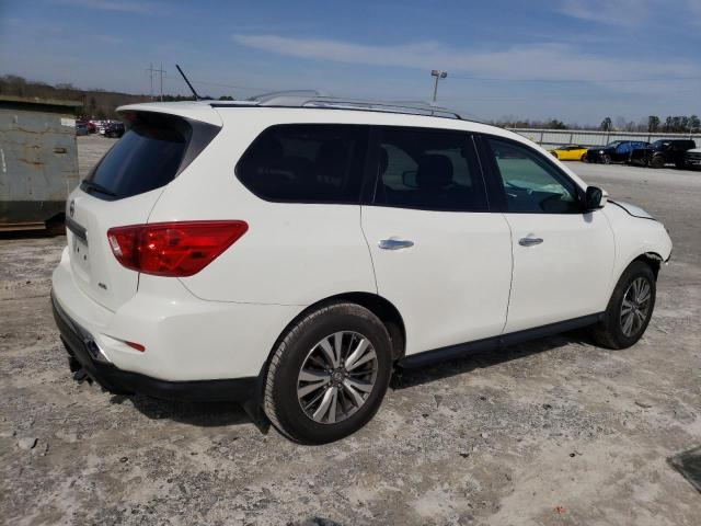 5N1DR2MM2JC661203 - 2018 NISSAN PATHFINDER S WHITE photo 3