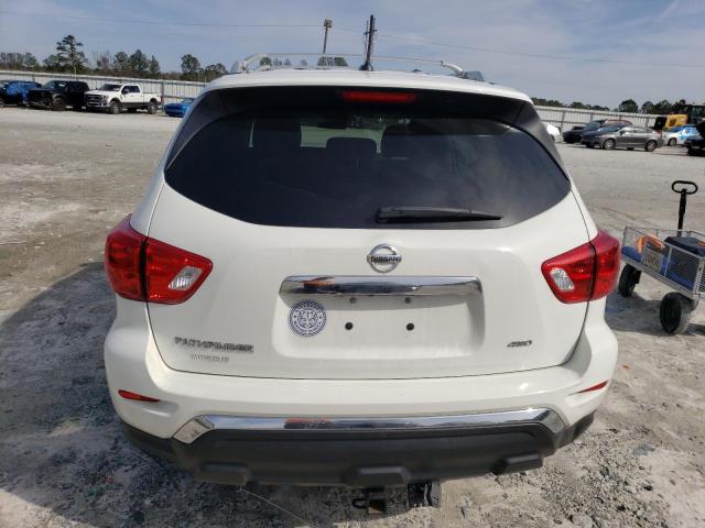 5N1DR2MM2JC661203 - 2018 NISSAN PATHFINDER S WHITE photo 6