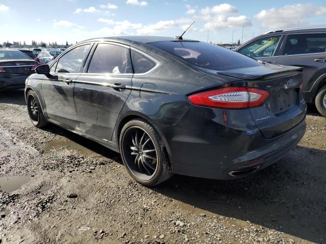 3FA6P0K99FR215120 - 2015 FORD FUSION TITANIUM BLACK photo 2