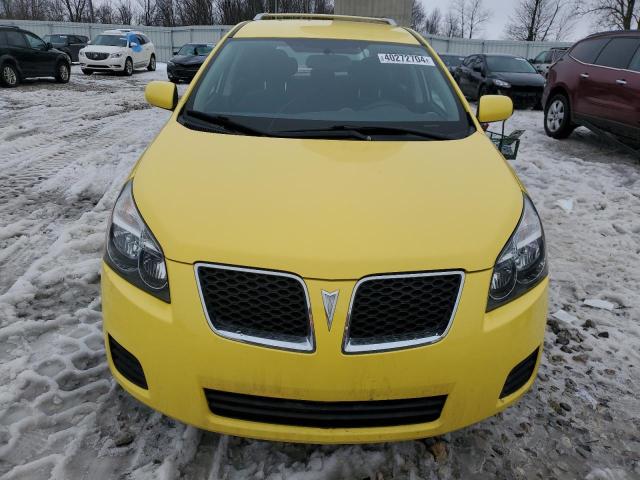 5Y2SM67099Z451734 - 2009 PONTIAC VIBE YELLOW photo 5