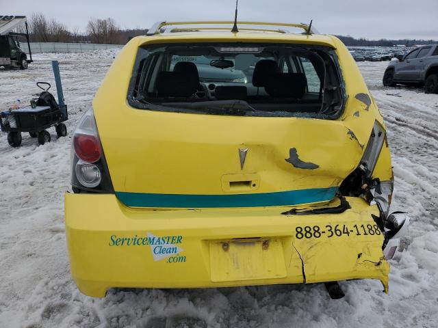 5Y2SM67099Z451734 - 2009 PONTIAC VIBE YELLOW photo 6