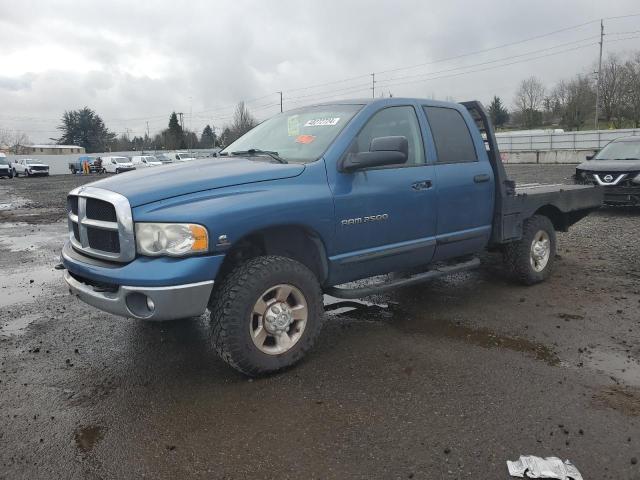 3D7KS28C35G861968 - 2005 DODGE RAM 2500 ST BLUE photo 1