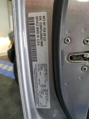 1C6RR7LG6NS219689 - 2022 RAM 1500 CLASS SLT ვერცხლისფერი ფოტო 12