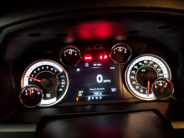 1C6RR7LG6NS219689 - 2022 RAM 1500 CLASS SLT ვერცხლისფერი ფოტო 9