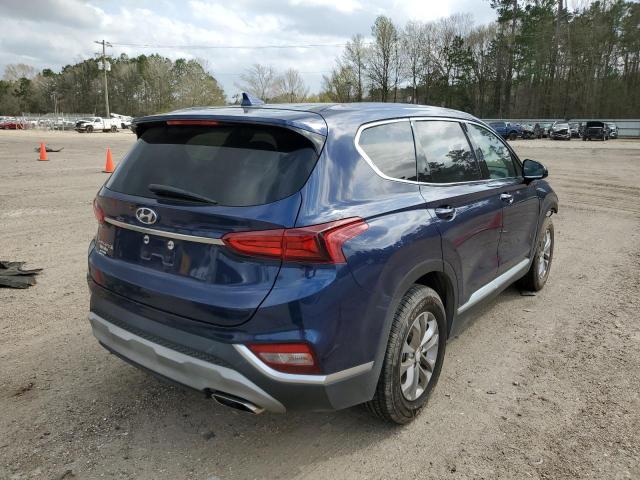 5NMS33AD0KH106387 - 2019 HYUNDAI SANTA FE SEL BLUE photo 3