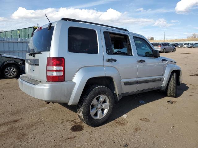 1C4PJMAK5CW121725 - 2012 JEEP LIBERTY SPORT SILVER photo 3