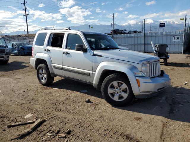 1C4PJMAK5CW121725 - 2012 JEEP LIBERTY SPORT SILVER photo 4