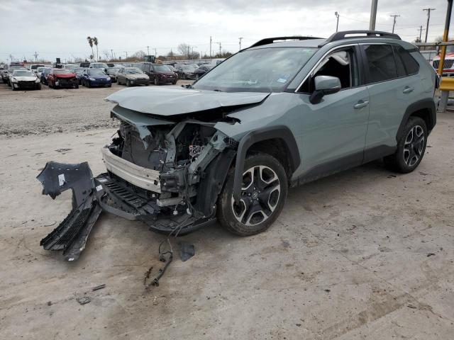 2T3J1RFV2KW004591 - 2019 TOYOTA RAV4 ADVENTURE TEAL photo 1