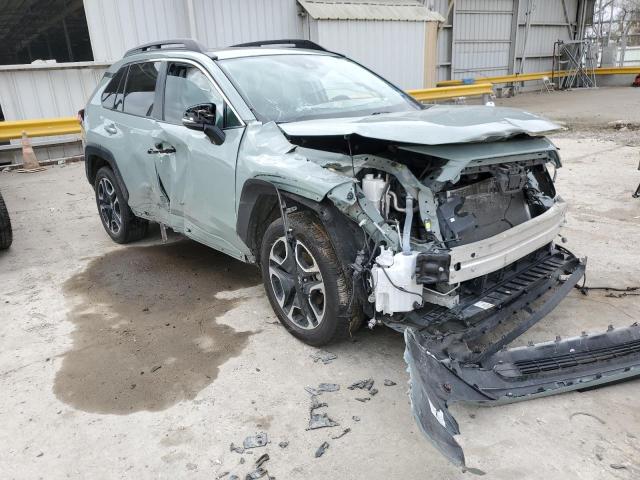 2T3J1RFV2KW004591 - 2019 TOYOTA RAV4 ADVENTURE TEAL photo 4