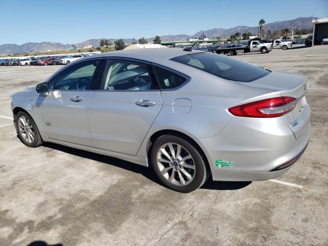 3FA6P0PU8HR379720 - 2017 FORD FUSION SE PHEV SILVER photo 2