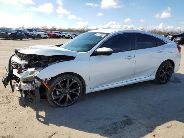 19XFC2F83LE206595 - 2020 HONDA CIVIC SPORT WHITE photo 1