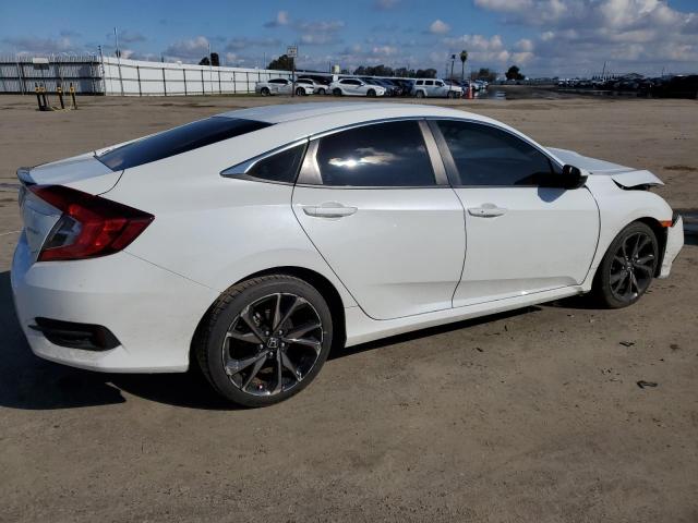 19XFC2F83LE206595 - 2020 HONDA CIVIC SPORT WHITE photo 3