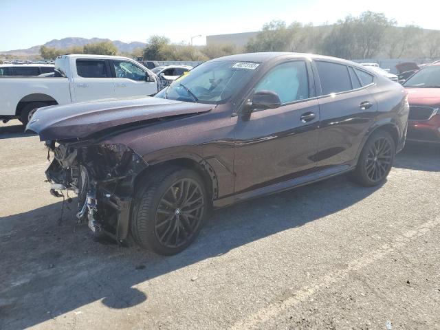 5UXCY8C04P9P31115 - 2023 BMW X6 M50I MAROON photo 1