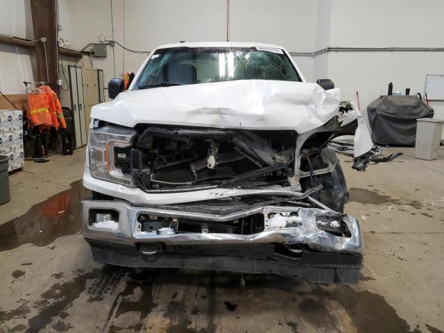 1FTEX1EB6JFE05084 - 2018 FORD F150 SUPER CAB WHITE photo 5