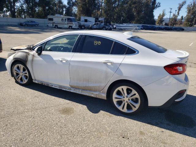 1G1BF5SM3H7197665 - 2017 CHEVROLET CRUZE PREMIER WHITE photo 2