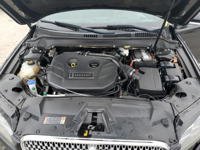 3LN6L5E90HR613846 - 2017 LINCOLN MKZ RESERVE შავი ფოტო 11